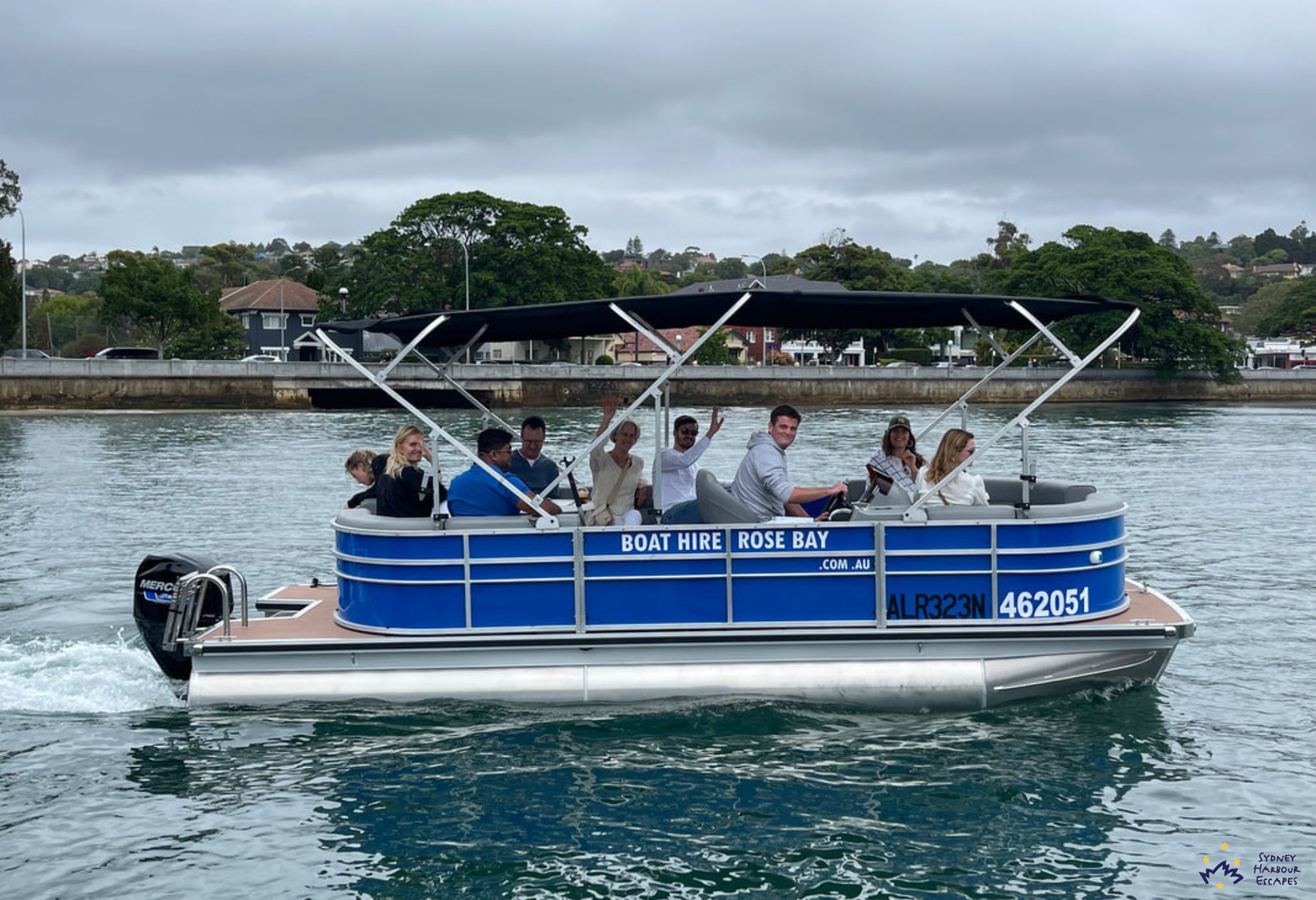 Pontoon 20ft On Shore